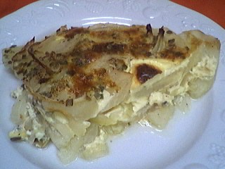 Image : Pommes de terre "Bayenne" en gratin façon 
