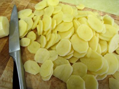 Pommes de terre "Bayenne" en gratin façon  - 2.1