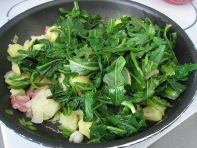 Salade de pissenlits au lard à l'ardennaise - 7.4