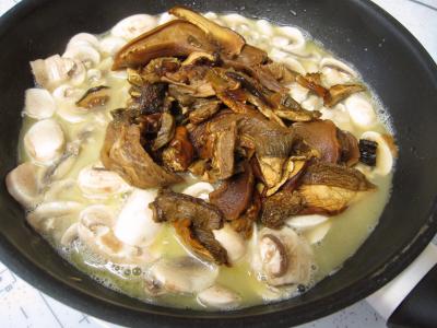 Rognons de veau sautés aux cèpes et ses fonds d'artichauts - 9.4
