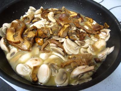 Rognons de veau sautés aux cèpes et ses fonds d'artichauts - 9.3