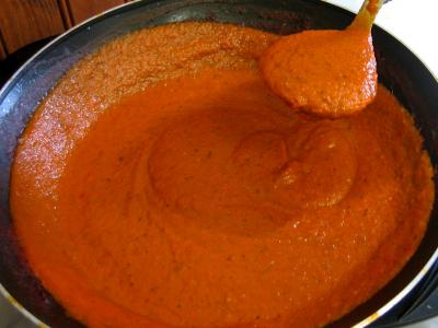 Image : Sauce tomates pour pizza