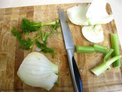 Soupe de morue aux champignons - 1.4
