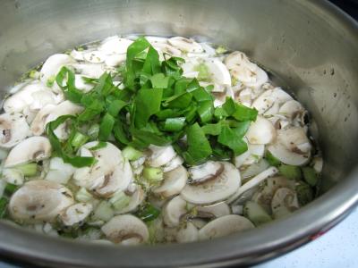 Image : Soupe de morue aux champignons