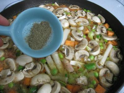 Image : Minestrone aux asperges