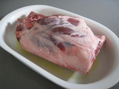 Gigot caramélisé au miel - 1.2