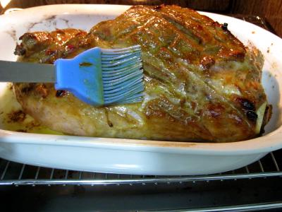 Gigot caramélisé au miel - 5.2