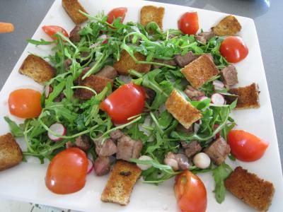 Salade d'asperges et crudités - 9.3