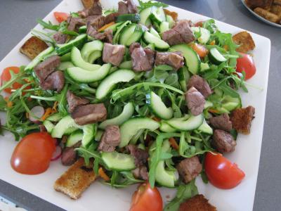Salade d'asperges et crudités - 9.4