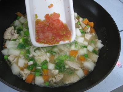 Pâtes complètes aux carottes et légumes pour diabétiques - 9.3