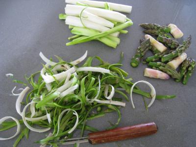 Crème d'ognasses et d'asperges façon landaise - 4.2