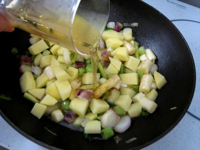Crème d'ognasses et d'asperges façon landaise - 7.3
