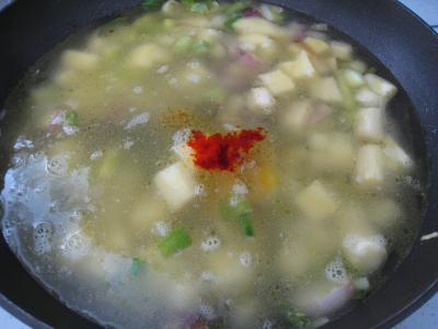 Crème d'ognasses et d'asperges façon landaise - 8.2