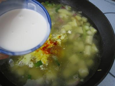 Crème d'ognasses et d'asperges façon landaise - 8.3