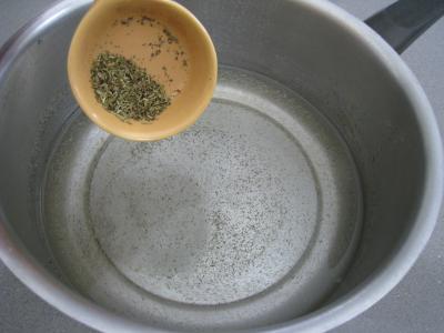 Polenta aux ognasses, aux épinards et aux asperges - 7.3