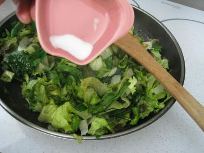 Polenta aux ognasses, aux épinards et aux asperges - 10.2
