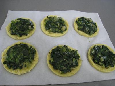 Polenta aux ognasses, aux épinards et aux asperges - 11.2