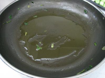 Polenta aux ognasses, aux épinards et aux asperges - 11.3