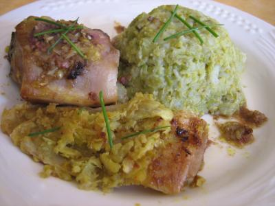 Epaule d'agneau aux épices à la façon indienne