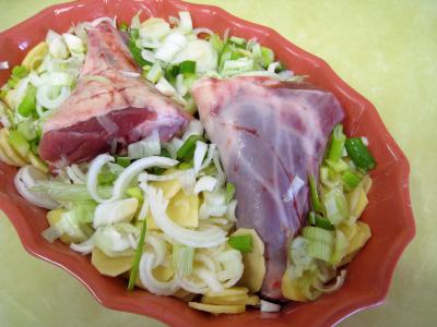 Souris d'agneau aux pommes de terre et aux oignons - 5.2