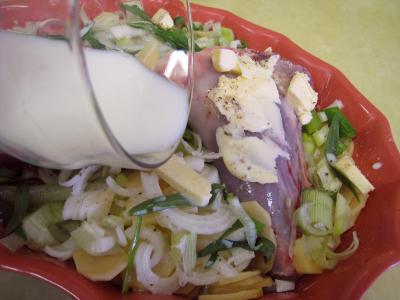 Souris d'agneau aux pommes de terre et aux oignons - 6.3