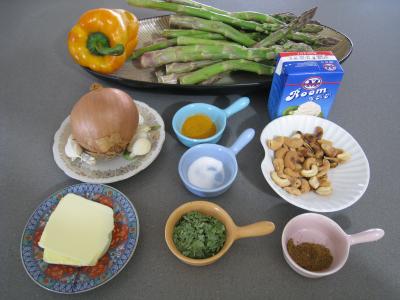 Ingrédients pour la recette : Asperges aux épices façon indienne