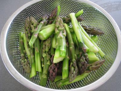 Tarte aux asperges au fromage frais de chèvre - 4.4