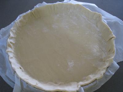 Tarte aux asperges poivron et jambon - 1.2