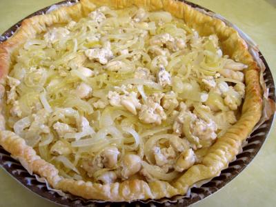 Tarte aux grenouilles et aux oignons - 10.2