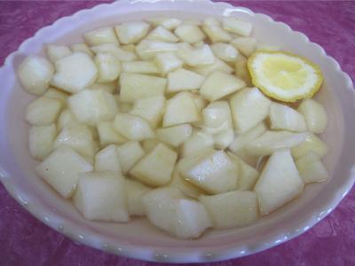 Tarte pascale au café et son coulis de poires - 1.4