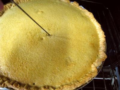 Tarte pascale au café et son coulis de poires - 7.1