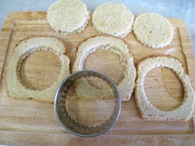 Tartines à l'oeuf et au gruyère - 1.3