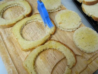 Tartines à l'oeuf et au gruyère - 2.1