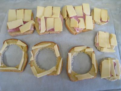 Tartines à l'oeuf et au gruyère - 4.1