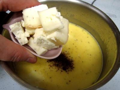 Thon à la vapeur gratiné au gorgonzola - 3.3