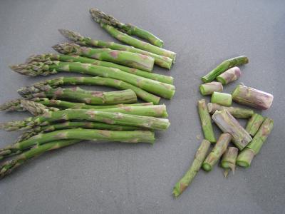 Omelette d'asperges au chou et aux ognasses - 3.4