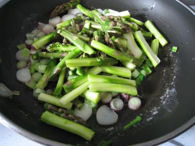 Sauté d'asperges, de chou et d'ognasses - 5.3