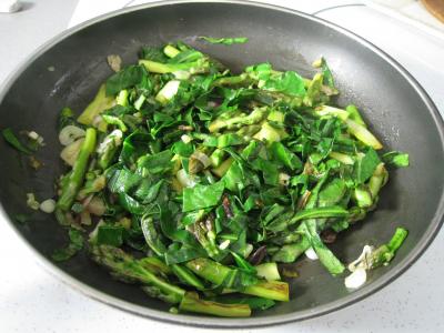 Sauté d'asperges, de chou et d'ognasses - 6.3