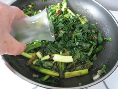 Sauté d'asperges, de chou et d'ognasses - 6.4