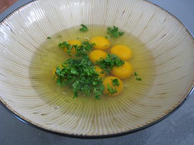 Omelette d'asperges au chou et aux ognasses - 8.2