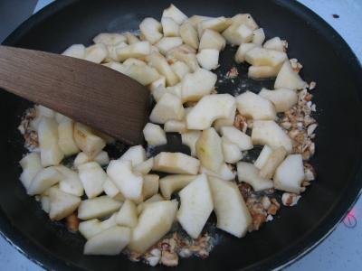 Image : Verrines de poires aux noix de cajou et aux amandes