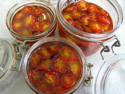 Image : Tomates-cerise confites