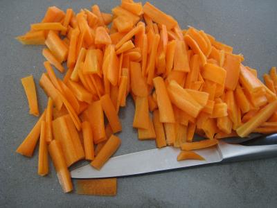 Sauté de carottes et fèves à la semoule - 2.1