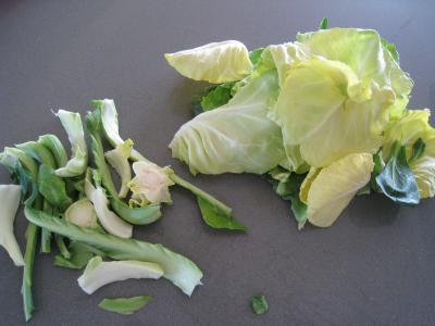 Sauté de chou pointu aux patates douces - 1.1
