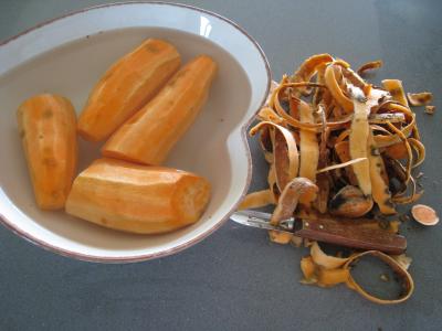Sauté de chou pointu aux patates douces - 1.4