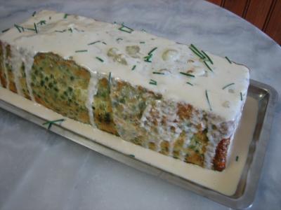 Clafoutis aux petits pois et aux poires - 9.4