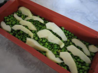 Clafoutis aux petits pois et aux poires - 8.1