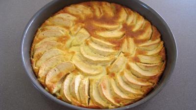 Image : Flamusse ou flan aux pommes façon bourguigonne