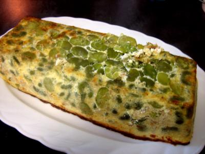 Clafoutis aux fèves et au thon - 10.1
