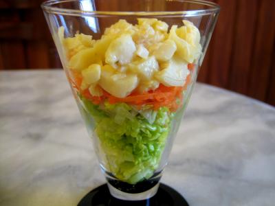 Verrine au coeur de palmier - 8.2